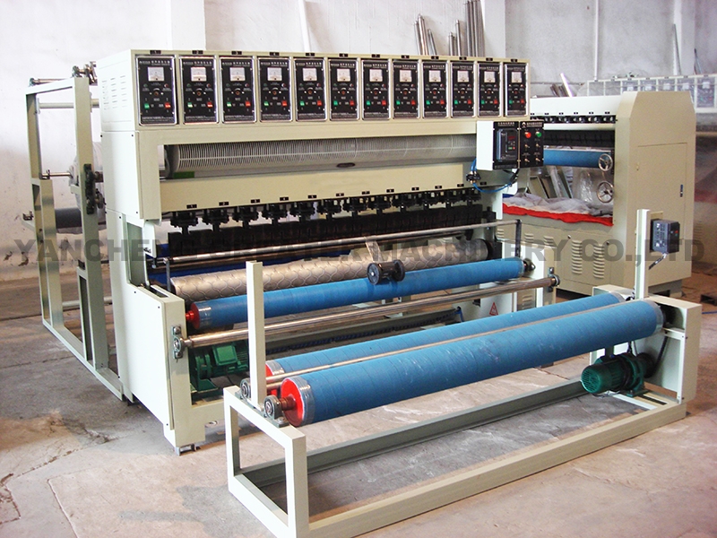 Ultrasonic embossing machine